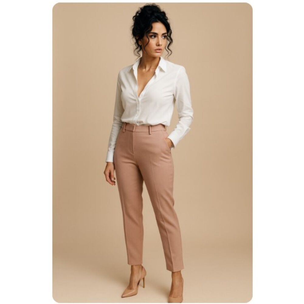 As By DF Straight Leg Trousers NWOT Dress Pants Retail $159 Womens Size 6